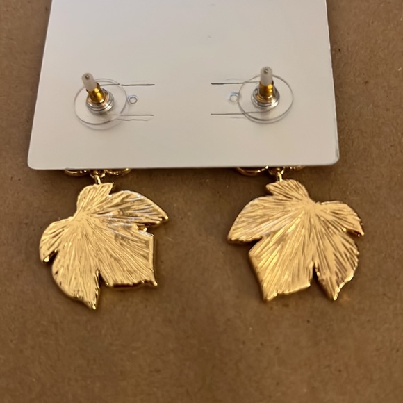 NWT Sugarfix by Baublebar Earrings Fall Leaves. - Picture 2 of 2